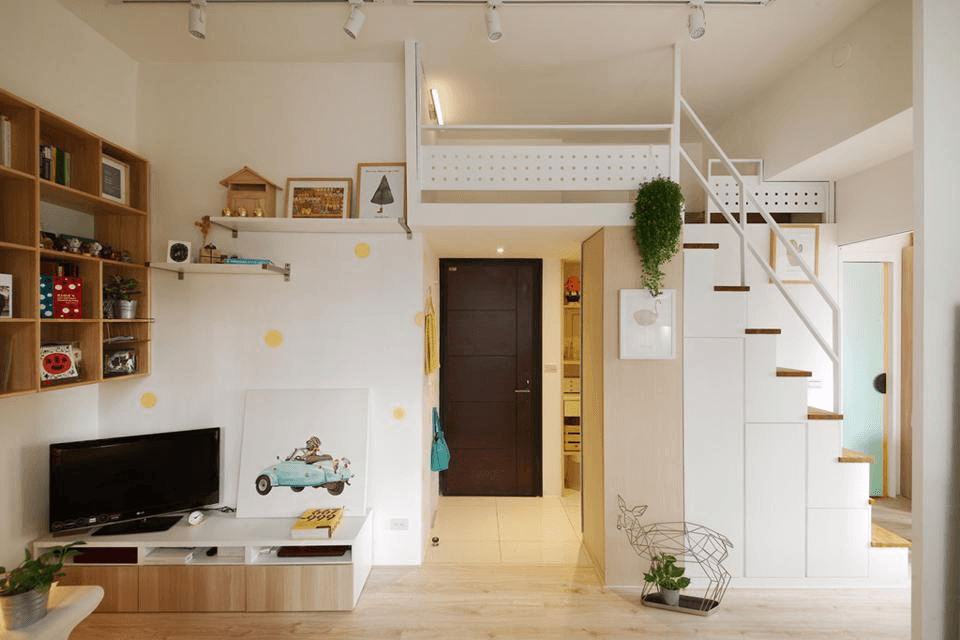Căn hộ 45 m2 vẫn đủ tiện nghi dành cho người trẻ